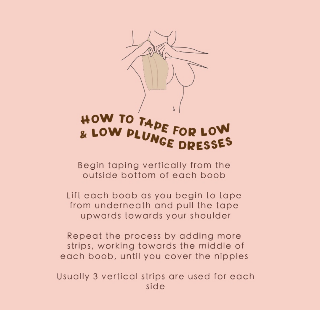 Boob Tape for Backless & Strapless Outfits