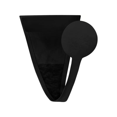 Silicone Valley black sideless thong with adhesive patch for invisible seamless wear
